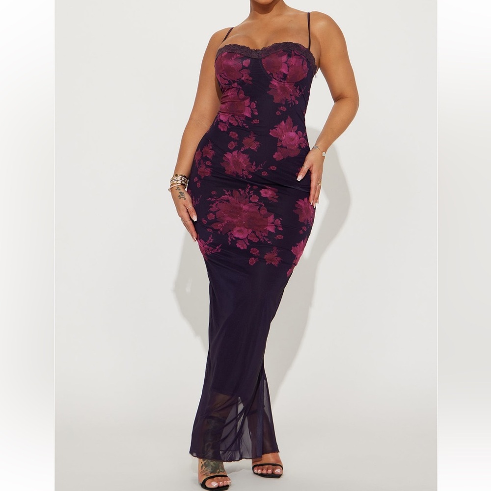 Floral maxi dress